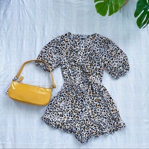 UO Taylor Tie-Front Romper